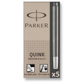 Z 11 Washable Black Картридж Standart для перьевых ручек Parker (цена за упаковку, 5шт в упаковке)