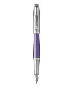 F 311 Violet CT Ручка перьевая Parker Urban Premium F сталь нержавеющая подар.кор.