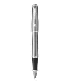 F 309 Metro Metallic CT Ручка перьевая Parker Urban Core F сталь нержавеющая подар.кор.