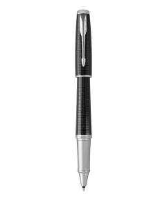 T 312 Ebony Metal CT Ручка роллер Parker Urban Premium F черные чернила подар.кор.