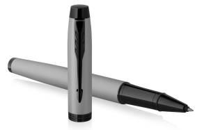 T 321 Matt Grey Ручка роллер Parker IM Achromatic (2127751) серый матовый, F черные чернила, подар.кор.